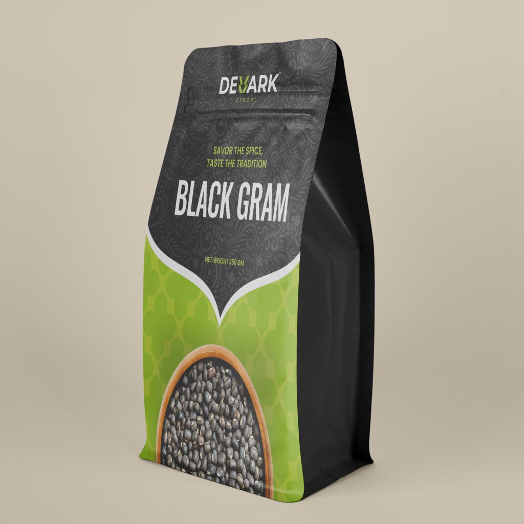 Raw Black Gram (Urad Dal) in a Bowl