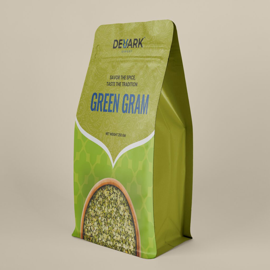 Whole Green Gram (Mung Beans) in a Bowl