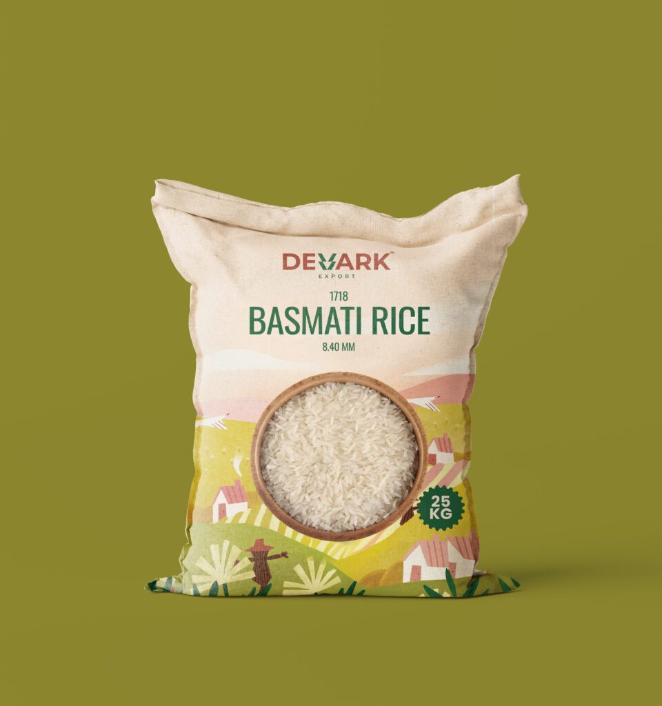 1718 Basmati Rice 8.40mm - Premium Long Grain Rice