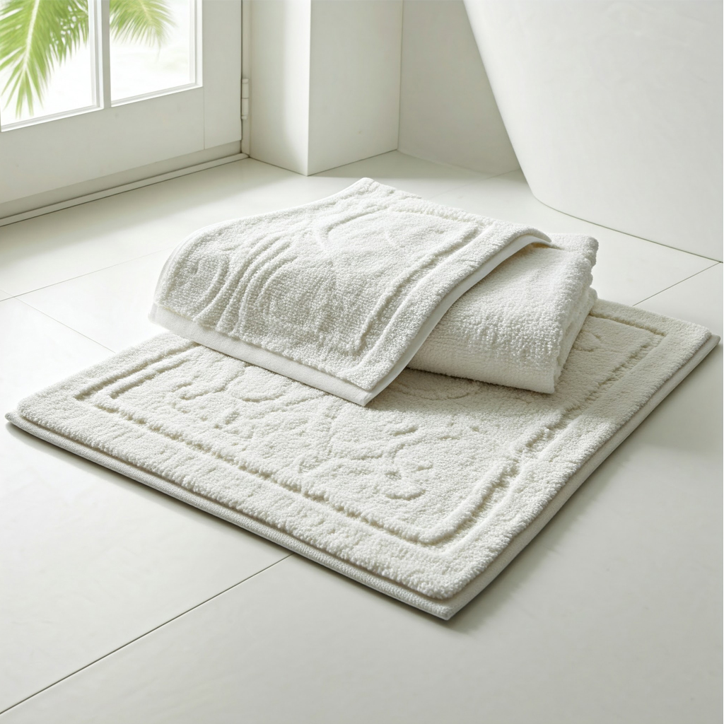 Handwoven Cotton Textile with Traditional Patterns